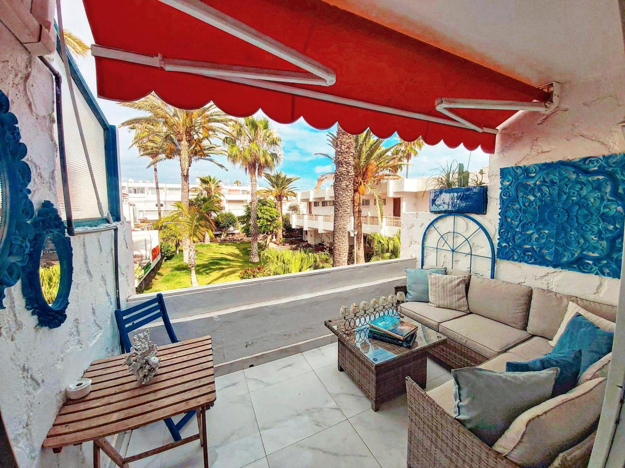 Canarian Blue Suite Tropical Garden View & Pool Costa del Silencio Eksteriør billede
